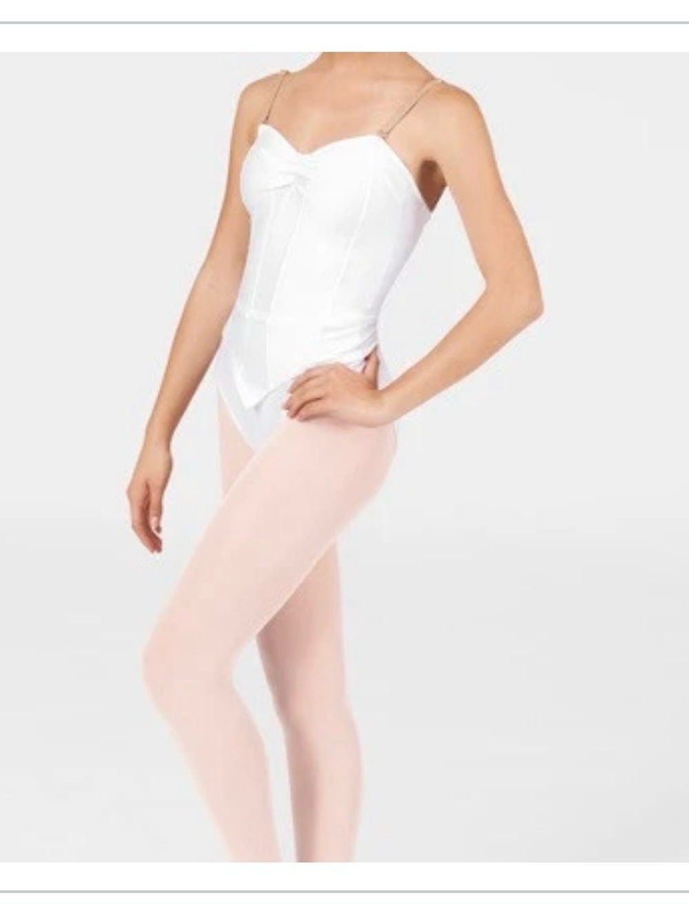 NWT Mondor Corset Leotard w/adjustable straps